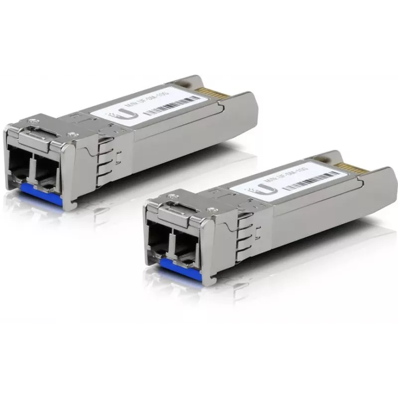 SFP+ šviesolaidinis siųstuvas-imtuvas Ubiquiti UACC-OM-SM-10G-D-2 10 Gbps 1310 nm LC vienmodis 10 km (2 vnt. pakuotė)
