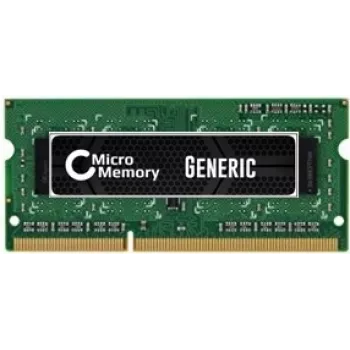 CoreParts MMHP135-4GB atminties modulis 1 x 4 GB DDR3 204-pin SO-DIMM
