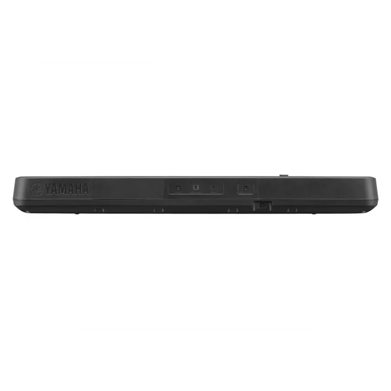 Klavišinis YAMAHA PSR-E383 — 61 klavišų nešiojama MIDI klaviatūra, LCD ekranas, USB, įmontuoti garsiakalbiai, maitinimas iš baterijų (6), juoda