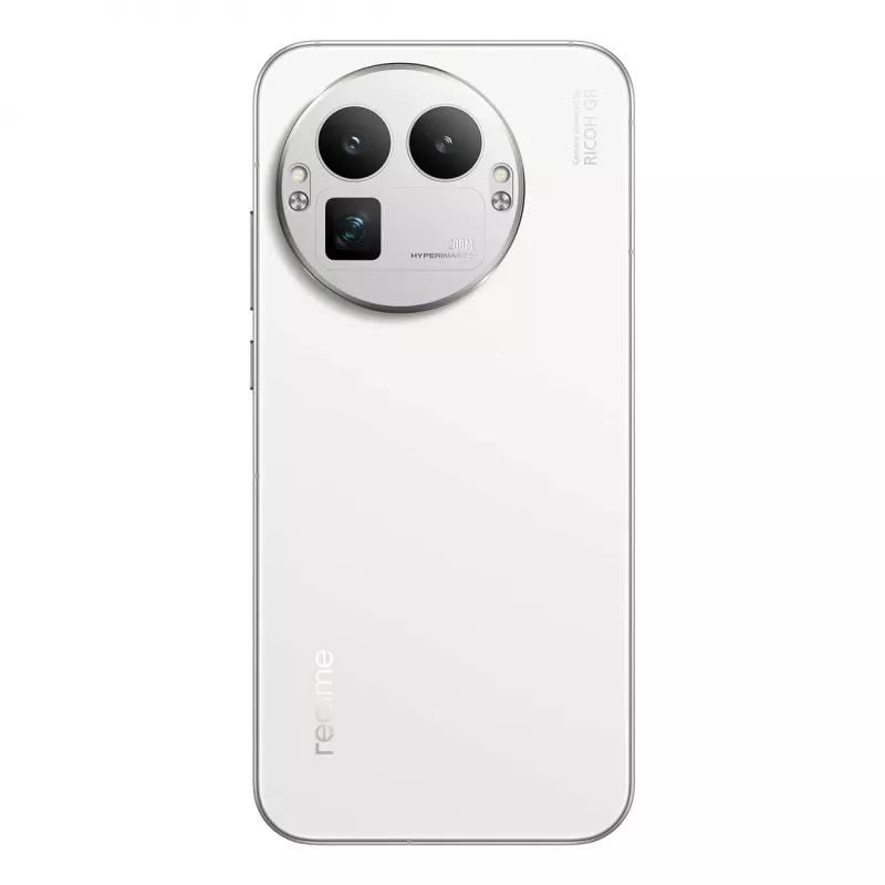 Išmanusis telefonas REALME GT 8 Pro 5G — 6,79 colio AMOLED 3136×1440, Snapdragon 8 Elite, 16 GB RAM, 512 GB, 50/200/50 MP, 7000 mAh, Baltas