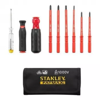 Atsuktuvų rinkinys STANLEY FMHT66426-0 10 vnt. VDE izoliuoti atsuktuvai