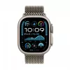 Apple Watch Ultra 2 GPS + Cellular 49 mm natūralaus titano korpusas su natūralaus titano Milano kilpa - M