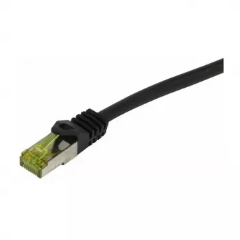 Synergy 21 Patch Cable RJ45 - CAT6A 500MHz, 15 m - juoda - S-STP (S/FTP) - PUR vidaus / lauko / pramoninis (S216839V2)