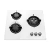 ISEASY MGBG-603 dujinė kaitlentė, 3 degikliai (balta)