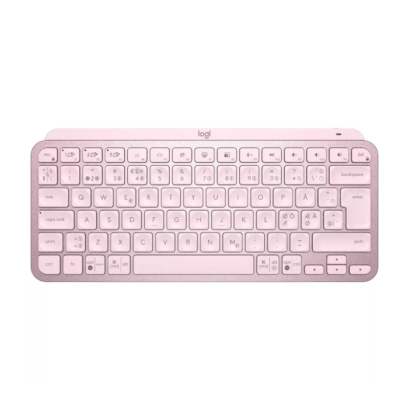 Belaidė klaviatūra Logitech MX Keys Mini Pink