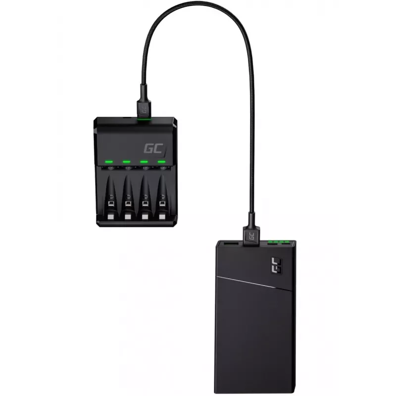 Įkroviklis universalus USB Green Cell GRSETGC02