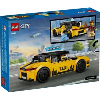 LEGO CITY 60487 Geltonas taksi