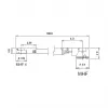 Koaksialinis kabelis DeLOCK 89647 0,3 m MHF I-PEX – MHF IV HSC MXHP32