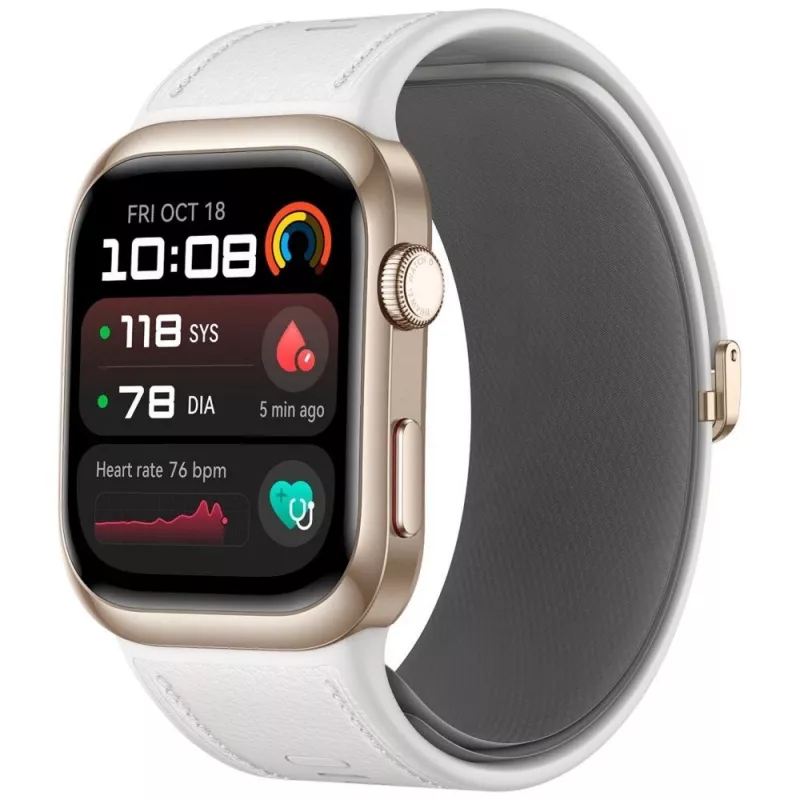 Išmanusis laikrodis Huawei Watch D2 4,62 cm AMOLED 480 x 408 liečiamasis ekranas Auksinis