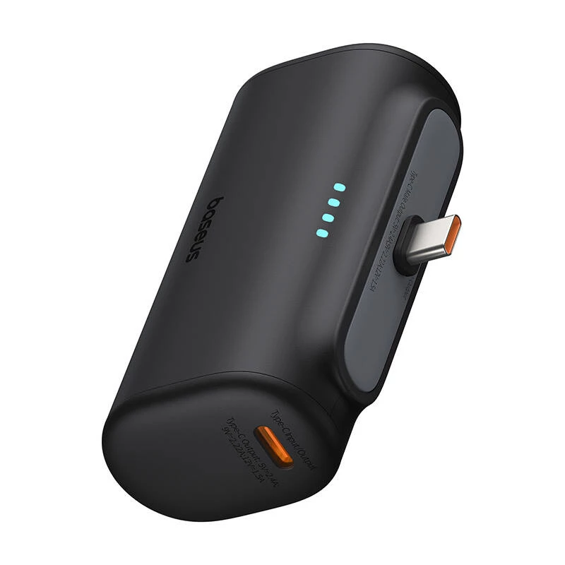 Baseus Compact P10068306113-00 Ličio jonų powerbank 5000 mAh Juoda