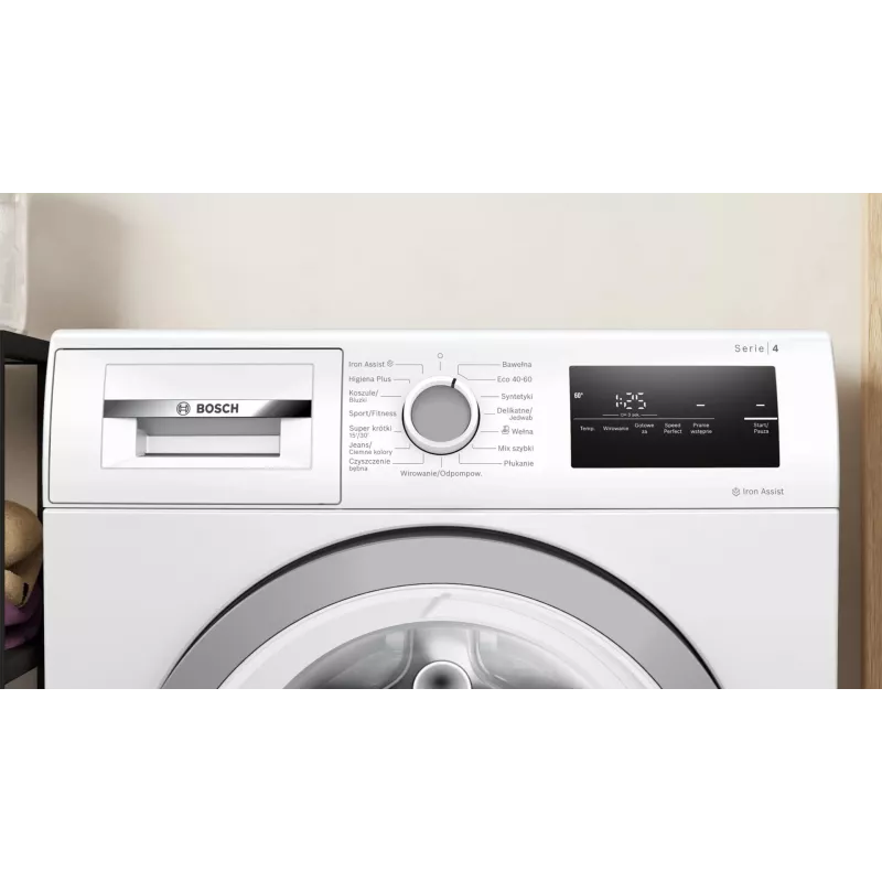 Bosch WAN2813APL Series 4 Priekinio pakrovimo skalbimo mašina 8 kg 1400 aps/min Balta