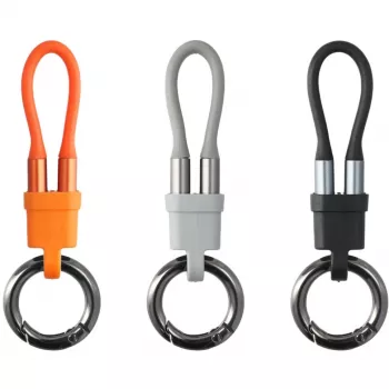 USB-C raktų pakabuko laidų rinkinys 4smarts 541385 – 7,5 cm, mišrių spalvų, 30 vnt.