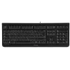 CHERRY KC 1000 klaviatūra namams USB Šveicariška juoda