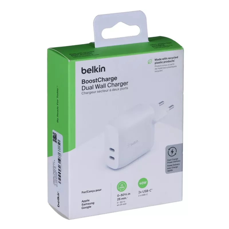 Belkin WCB006VFWH mobiliojo įrenginio įkroviklis Išmaniesiems telefonams, Planšetėms Baltas AC Vidinei erdvei