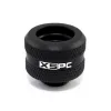 XSPC jungtis G1/4 į 14 mm kietą vamzdelį, juoda matinė - 8 vnt.