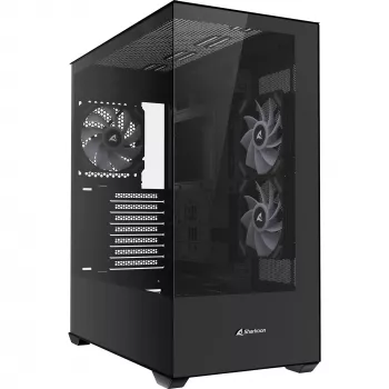 PC korpusas Sharkoon SK6 ARGB Tower ATX juodas