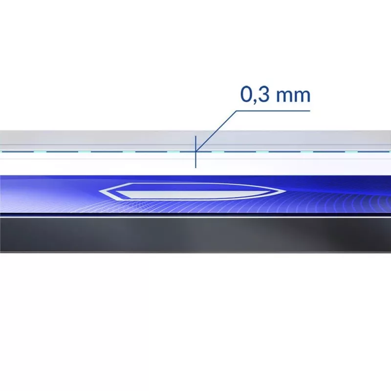 Grūdinta lanksti apsauginė plėvelė 3MK FlexibleGlass Pro, Apple iPhone 15 – skaidri, atspari įbrėžimams