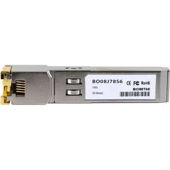 BlueOptics SFP+ 10G RJ45, 10GBase-T, 30 m, min. Cat6A, 10G, RJ45, varinis siųstuvas-imtuvas