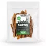 Šunų skanėstai UNISZKI Deer Skin 100 g – vieno ingrediento elnio kramtukai dantų priežiūrai ir dresūrai