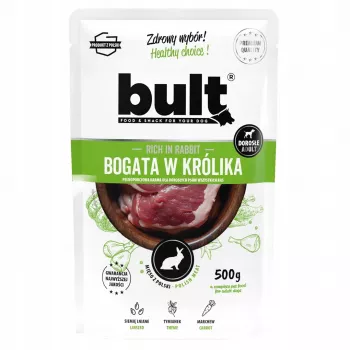 BULT Rabbit-Rich Meat Pouch šlapias šunų ėdalas 500g