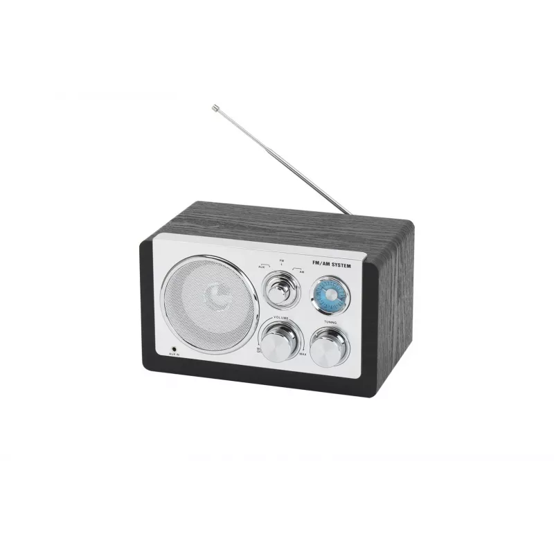 Denver TR-63B Analog – AM/FM radijo imtuvas su AUX įėjimu