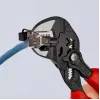 Kombinuotos replės Knipex 86 02 180, maksimalus veržlės dydis 4 cm