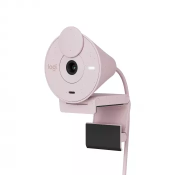 Web kamera Logitech Brio 300 2MP Full HD USB-C Rožinė