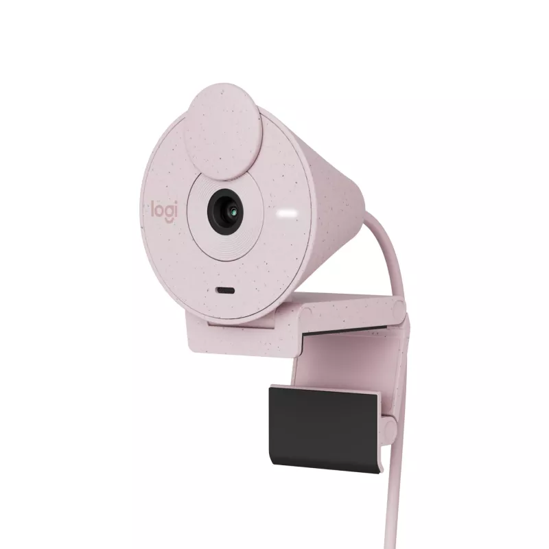 Web kamera Logitech Brio 300 2MP Full HD USB-C Rožinė