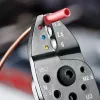 Knipex 97 21 215 laidų užspaudimo įrankis Juoda, Mėlyna, Raudona