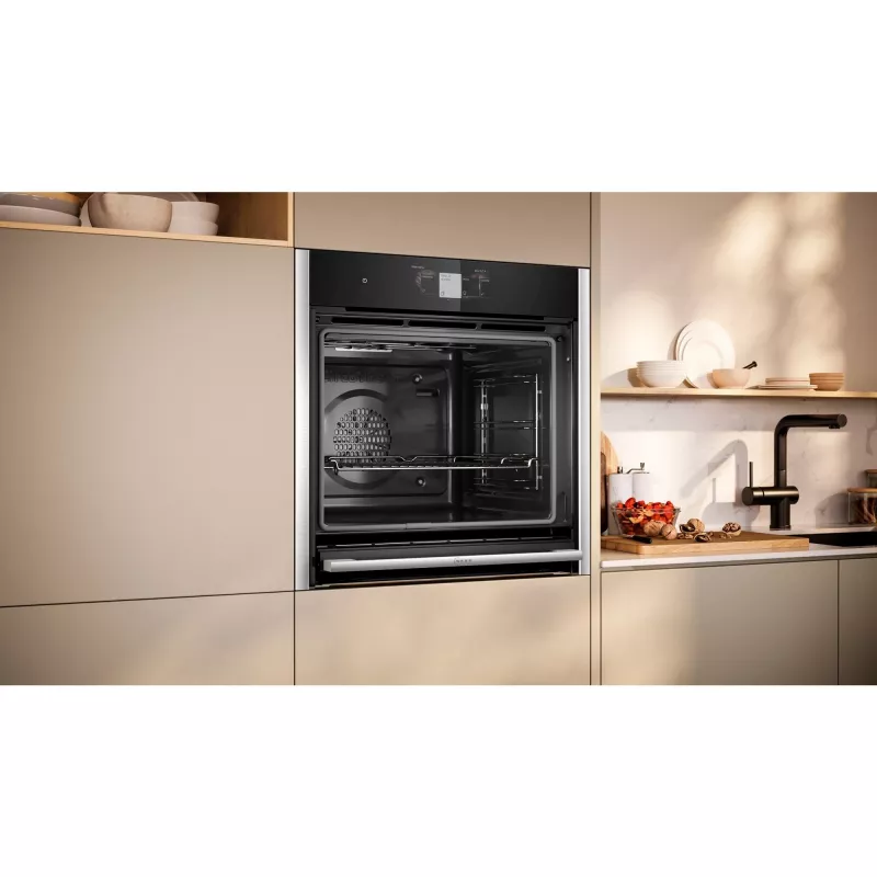 Neff B64CT73N0 orkaitė 71 L juoda, nerūdijantis plienas