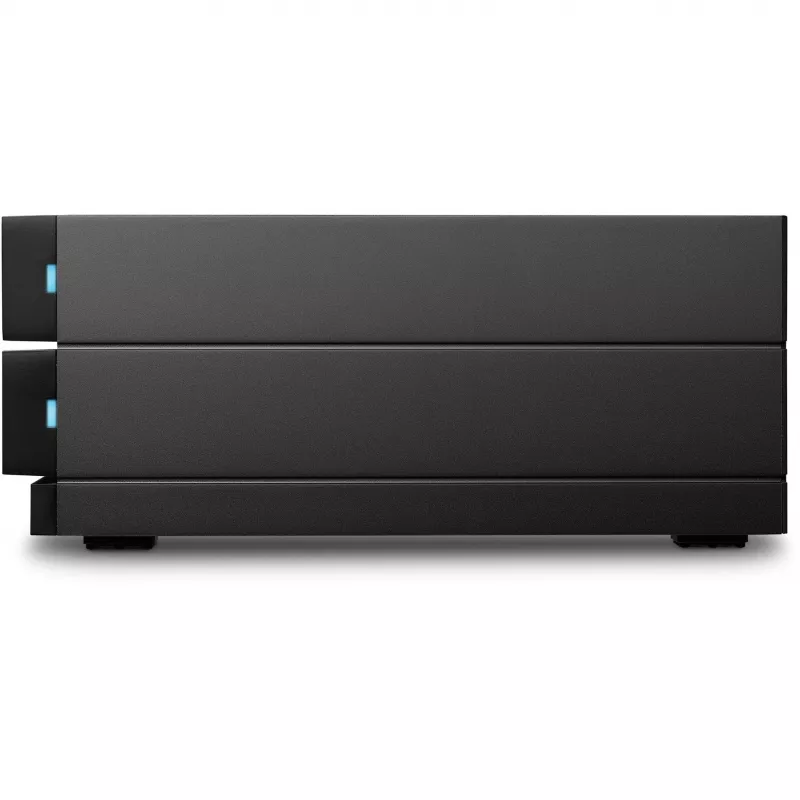 LACIE 2big RAID 16TB USB-C 3.5 colio karštai keičiamas išorinis diskų masyvas su IronWolf Pro diskais 7200 aps./min., 5 metų duomenų atkūrimo paslauga