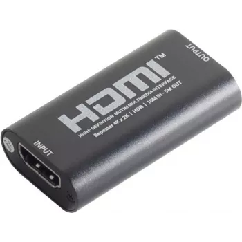 HDMI prailgintuvas ShiverPeaks 05-00040 — HDMI 2.0, HDR palaikymas, ilgo atstumo signalo perdavimas