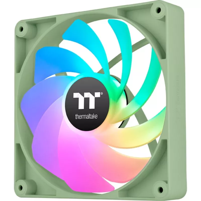 Aušinimo ventiliatorius THERMALTAKE CT120 120mm ARGB Sync šviesiai žalias, 2 vnt.