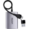 USB-C / USB-A į 2× HDMI MST FullHD adapteris Unitek V1427A01