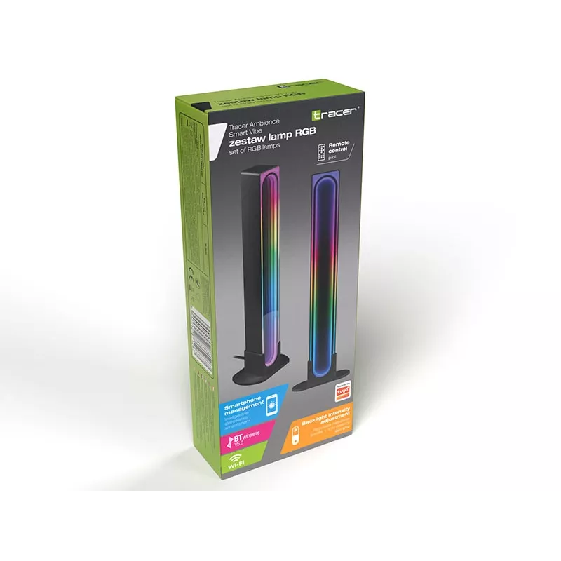 Stalinė ir pakabinama lempa TRACER Smart Vibe Tracer 47252 Ambience TRAOSW47252 RGB belaidžiu valdymu