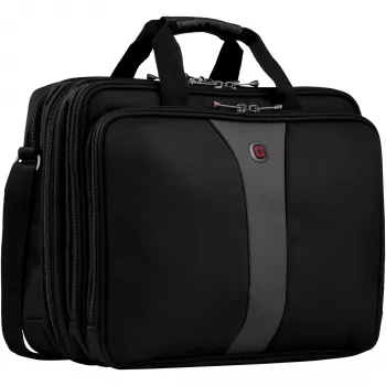 Wenger/SwissGear Legacy 17 portfelis nešiojamam kompiuteriui 43,2 cm (17 inch) juodai pilkas
