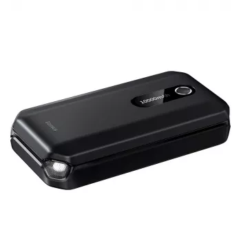 Baseus BS-CH001 – užvedimo įrenginys, booster 10000 mAh 12V (1000 A / 500 A) + krokodilo gnybtai (juodi)