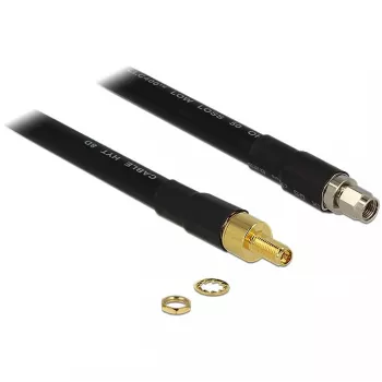 Koaksialinis kabelis DeLOCK 0,4 m RP-SMA / RP-SMA