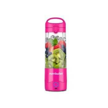 Nešiojamas stendas maišytuvas NUTRIBULLET NBP003BP (rožinis, baterijomis maitinamas, 0,475 L)