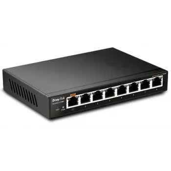 Nevaldomas L2 Gigabit Ethernet komutatorius Draytek VigorSwitch G1080 Juodas