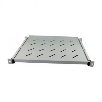 Fiksuota lentyna 19 inch ALLNET ALL-S0002102 — 650×450 mm, pilka, 60 kg