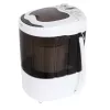 Camry Premium CR 8054 skalbimo mašina, kraunama iš viršaus, 3 kg, ruda/balta