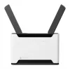 Belaidis maršrutizatorius MikroTik Chateau PRO ax — dviejų juostų 2,4/5 GHz, 3548 Mbit/s, PoE, 5x LAN, 2 išorinės antenos, pilka/balta