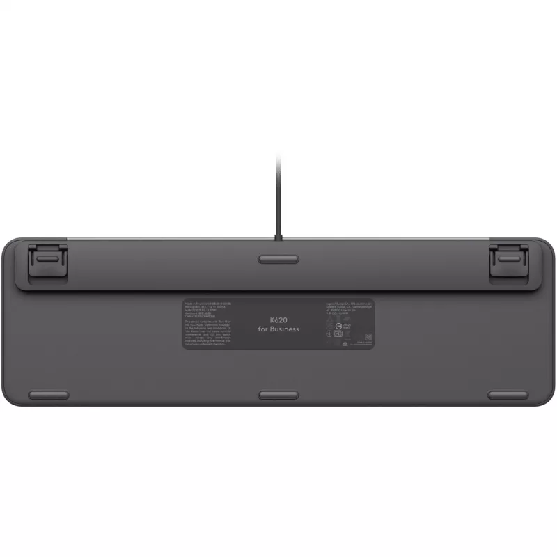 LOGITECH Signature Slim K620 Laidinė klaviatūra verslui – GRAPHITE – US INT'L – USB – N/A – INTNL-973 – USB-C