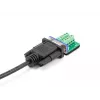 DeLOCK Serial Cable RS-232 D-Sub9 vyriškas į vyrišką 2 m juodas