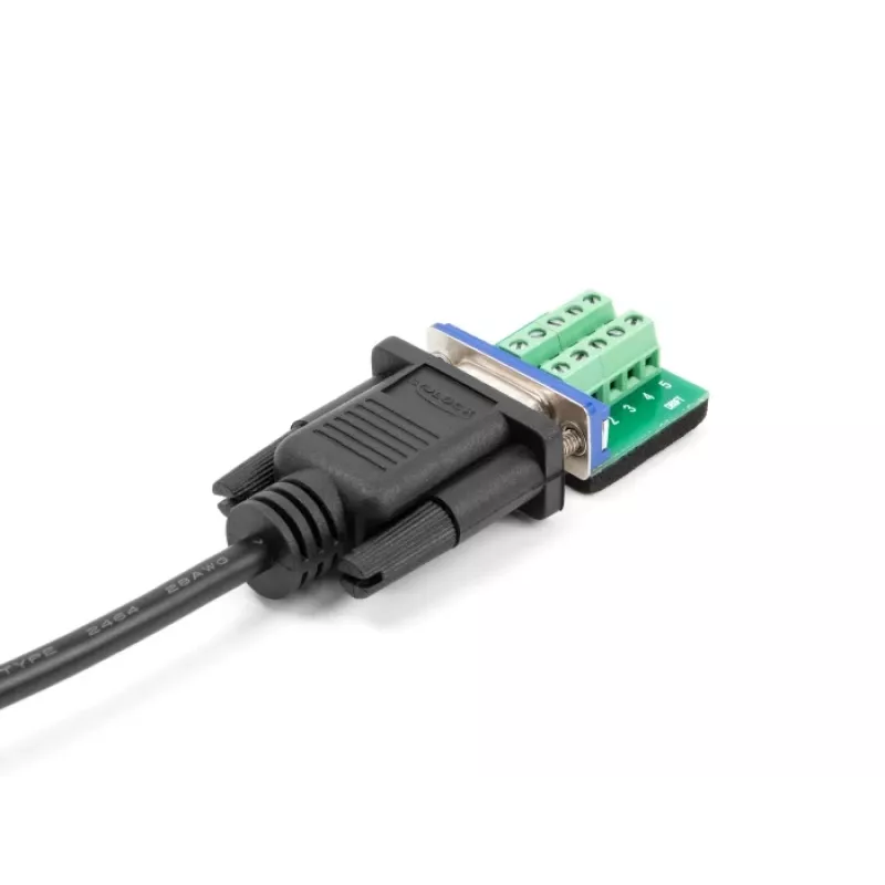 DeLOCK Serial Cable RS-232 D-Sub9 vyriškas į vyrišką 2 m juodas