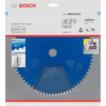Pjūklo diskas aliuminiui Bosch 2 608 644 112, 254 mm, 30 mm
