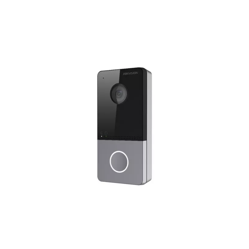 Hikvision DS-KV6113-WPE1(C) vaizdo domofono sistema 2 MP juoda, pilka