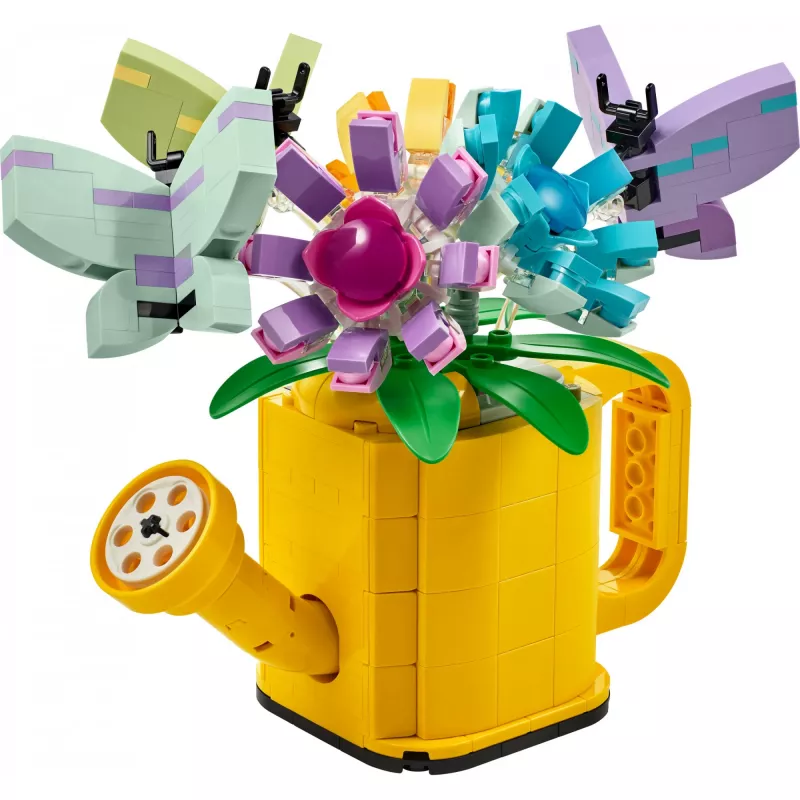 LEGO Creator Gėlės laistytuve 31149 – statomas gėlių modelis, 420 dalių