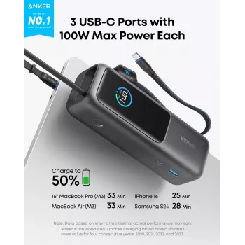 Nešiojamas Power Bank Anker A1695H11 25000 mAh